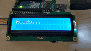 ArduinoでLCDに文字表示