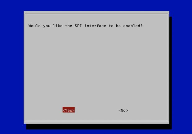 Raspberry PiでSPIを設定