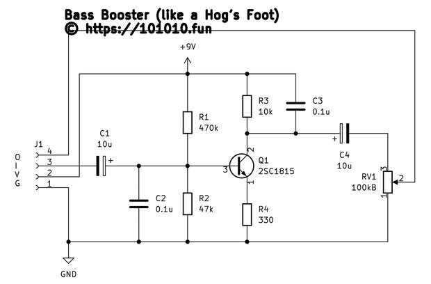 Hog's Footの回路図