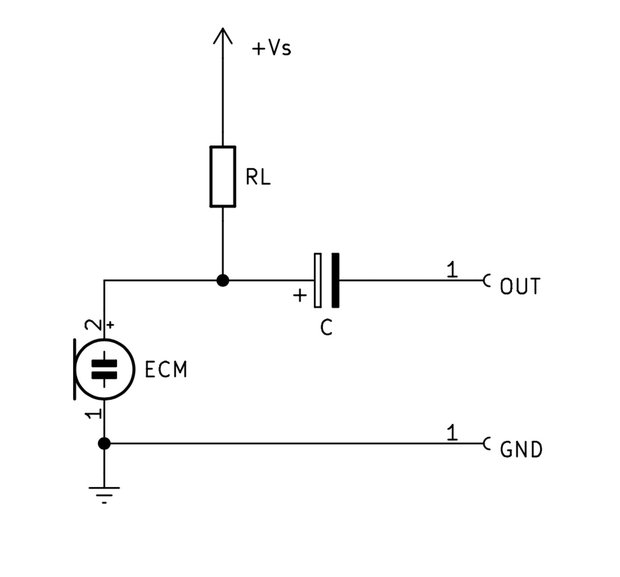 ECMの基本回路図
