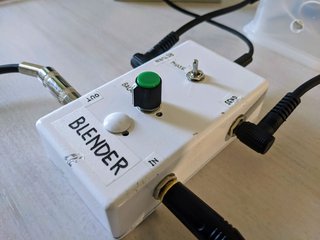【エフェクタ製作】原音とエフェクト音をミックスする「BLENDER」・ハンドメイドプロジェクト