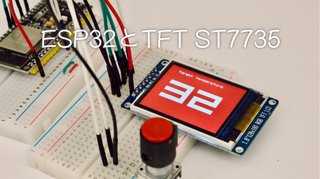 ESP32でST7735 TFT LCD液晶ディスプレイを使ってみる